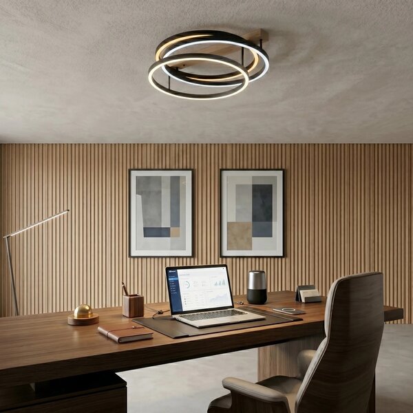 Φωτιστικό οροφής LED SWE058-C BLACK
