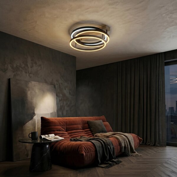 Φωτιστικό οροφής LED SWE058-C BLACK