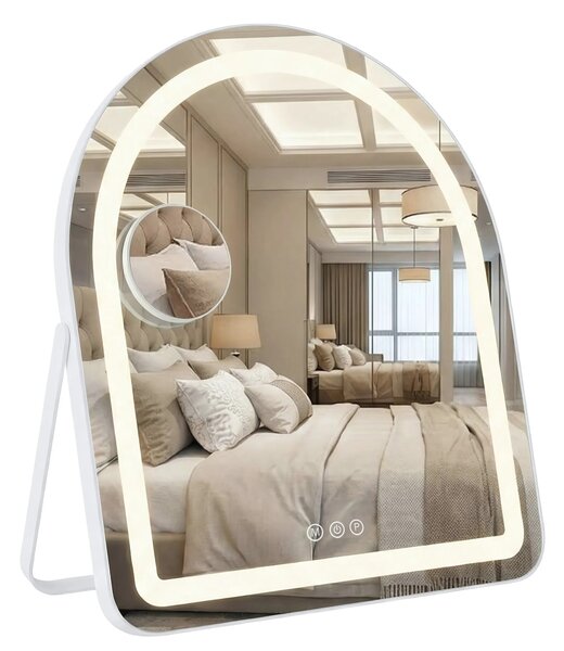 ΚΑΘΡΕΦΤΗΣ ΤΟΙΧΟΥ LED GLAM White 40x45cm