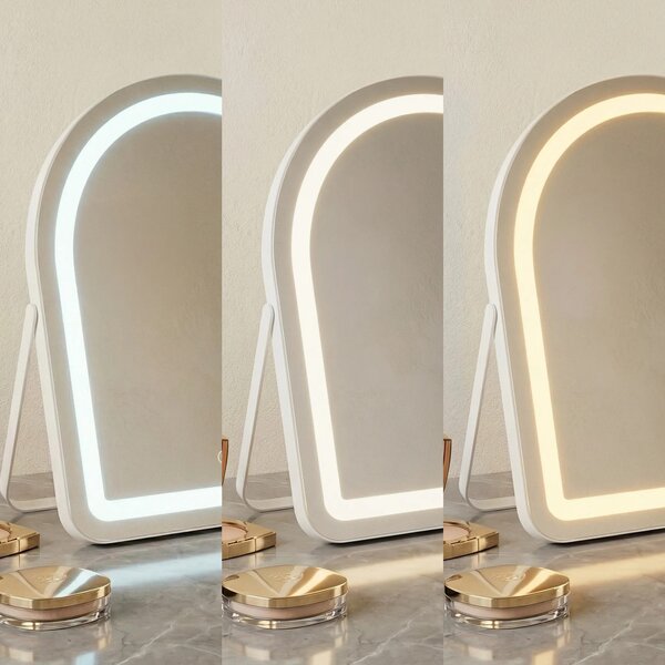 ΚΑΘΡΕΦΤΗΣ ΤΟΙΧΟΥ LED GLAM White 40x45cm