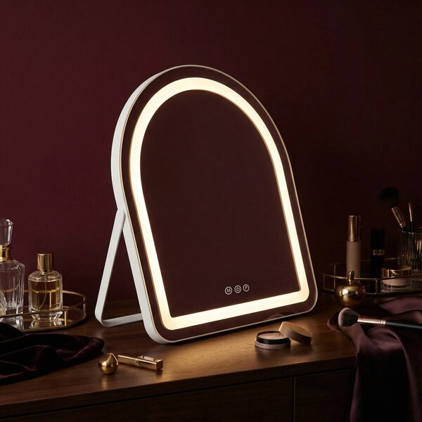 ΚΑΘΡΕΦΤΗΣ ΤΟΙΧΟΥ LED GLAM White 40x45cm