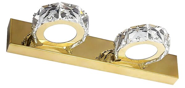 ΦΩΤΙΣΤΙΚΟ ΤΟΙΧΟΥ ΜΠΑΝΙΟΥ LED APP1937-2W GOLD