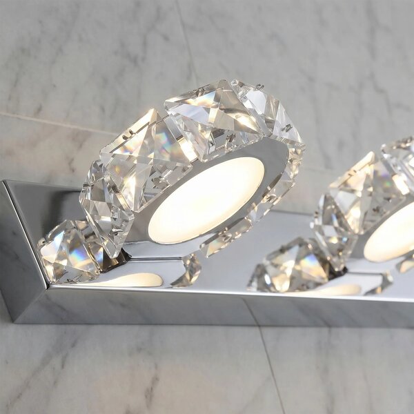 ΦΩΤΙΣΤΙΚΟ ΤΟΙΧΟΥ ΜΠΑΝΙΟΥ LED APP1938-3W CHROME