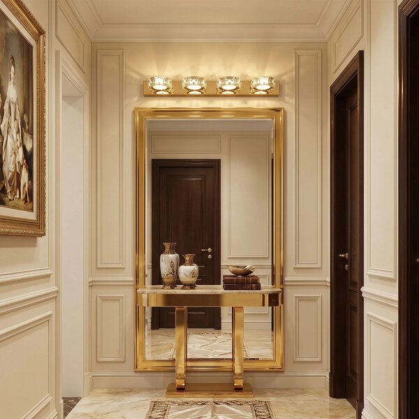 ΦΩΤΙΣΤΙΚΟ ΤΟΙΧΟΥ ΜΠΑΝΙΟΥ LED APP1941-4W GOLD