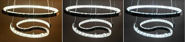 ΔΑΧΤΥΛΙΔΙ LED ΚΡΥΣΤΑΛΛΟ ΚΡΕΜΑΣΤΟ ΦΩΤΙΣΤΙΚΟ APP773-2CP