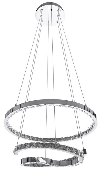 ΔΑΧΤΥΛΙΔΙ LED ΚΡΥΣΤΑΛΛΟ ΚΡΕΜΑΣΤΟ ΦΩΤΙΣΤΙΚΟ APP773-2CP