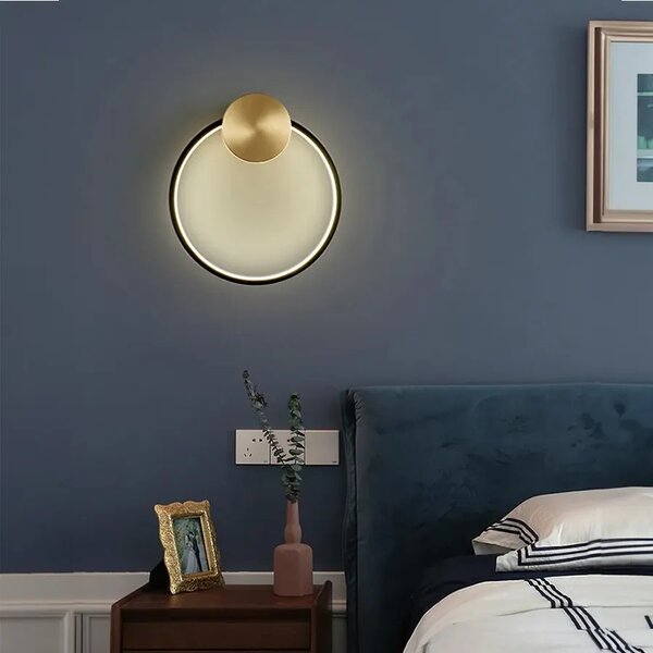 ΦΩΤΙΣΤΙΚΟ ΤΟΙΧΟΥ LED APP1385-CW OLD GOLD 30εκ