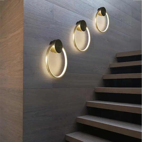 ΦΩΤΙΣΤΙΚΟ ΤΟΙΧΟΥ LED APP1385-CW OLD GOLD 30εκ