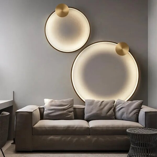 ΦΩΤΙΣΤΙΚΟ ΤΟΙΧΟΥ LED APP1385-CW OLD GOLD 30εκ