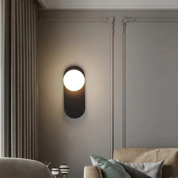 Φωτιστικό τοίχου APP1586-1W black