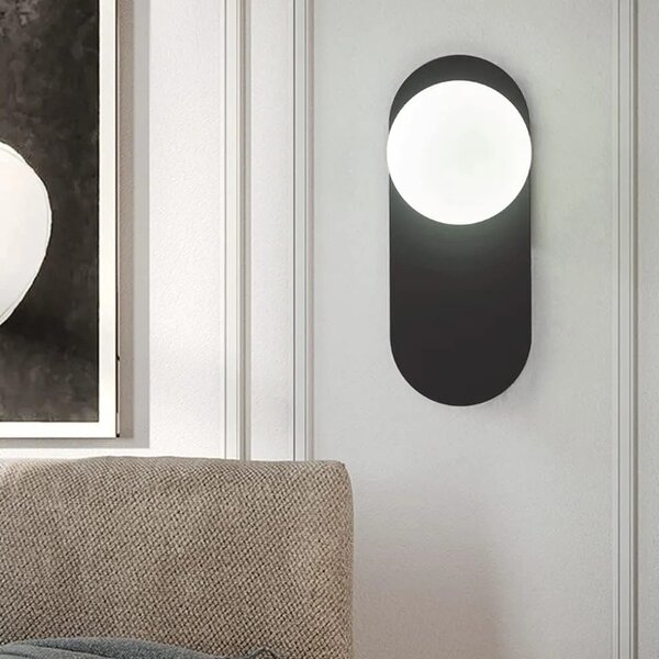 Φωτιστικό τοίχου APP1586-1W black