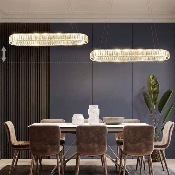 Κρεμαστό φωτιστικό LED APP1547-CP CHROME