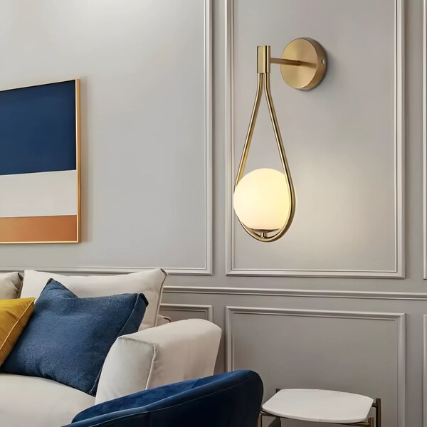 Φωτιστικό τοίχου G094-1W GOLD WHITE