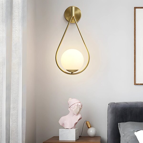 Φωτιστικό τοίχου G094-1W GOLD WHITE