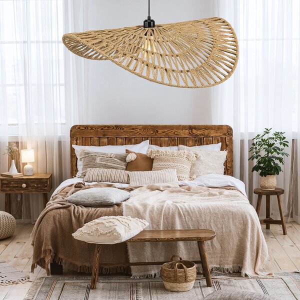 ΚΡΕΜΑΣΤΟ ΦΩΤΙΣΤΙΚΟ ΟΡΟΦΗΣ BOHO APP1740-1CP 80CM