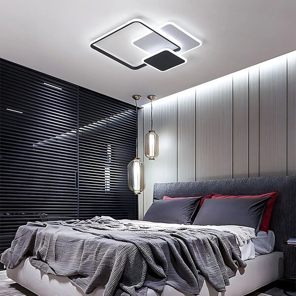 Φωτιστικό τοίχου LHJ079-C BLACK/WHITE LED