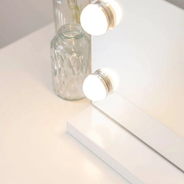 ΚΑΘΡΕΦΤΗΣ ΤΟΙΧΟΥ LED HOLLYWOOD White 45 χ 58 χ 120 εκ