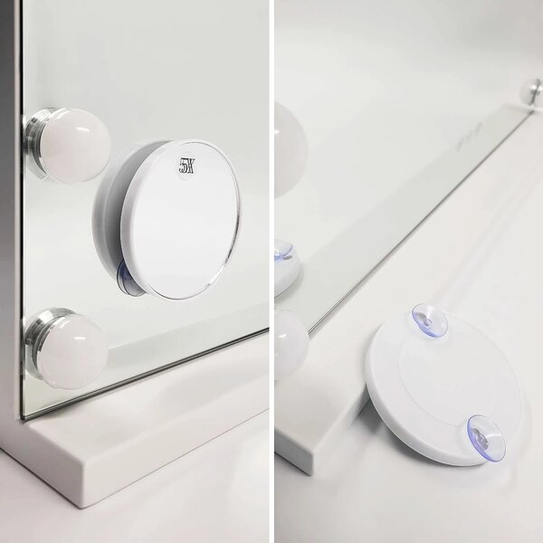 ΚΑΘΡΕΦΤΗΣ ΤΟΙΧΟΥ LED HOLLYWOOD White 45 χ 58 χ 120 εκ