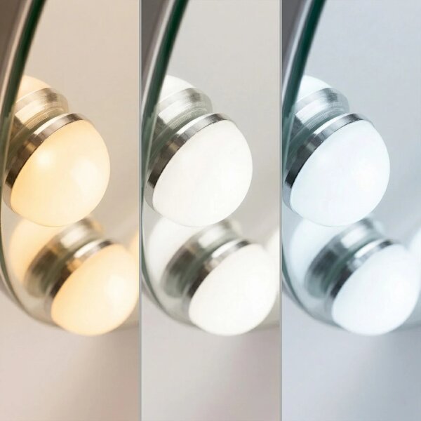 ΚΑΘΡΕΦΤΗΣ ΤΟΙΧΟΥ LED HOLLYWOOD White 45 χ 58 χ 120 εκ