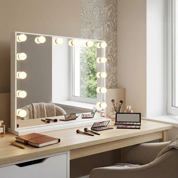 ΚΑΘΡΕΦΤΗΣ ΤΟΙΧΟΥ LED HOLLYWOOD White 80x60