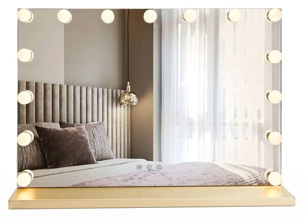 ΚΑΘΡΕΦΤΗΣ ΤΟΙΧΟΥ LED HOLLYWOOD L.Gold 45 χ 58 χ 120 εκ