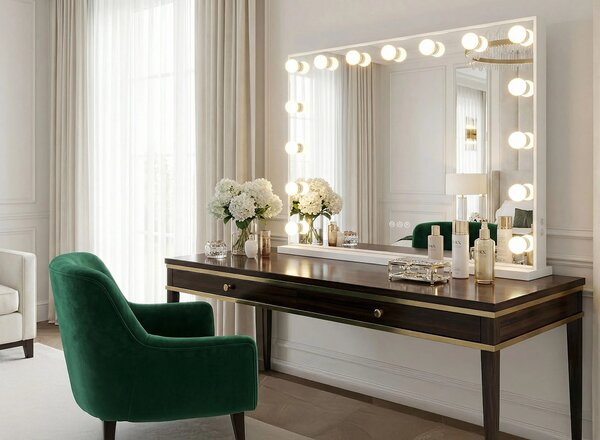 ΚΑΘΡΕΦΤΗΣ ΤΟΙΧΟΥ LED HOLLYWOOD White 80x60