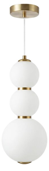 Κρεμαστό φωτιστικό οροφής LED LHJ113-3CP ματ χρυσό