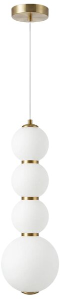 Κρεμαστό φωτιστικό οροφής LED LHJ114-4CP ματ χρυσό