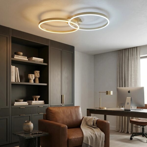 Φωτιστικό οροφής LED SWE062-C BRUSH GOLD