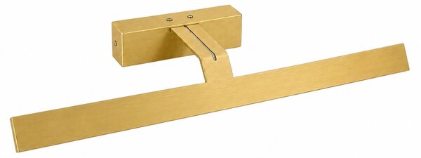 Επιτοίχο φωτιστικό μπάνιου LED SWE008-1W 58cm BRUSH GOLD