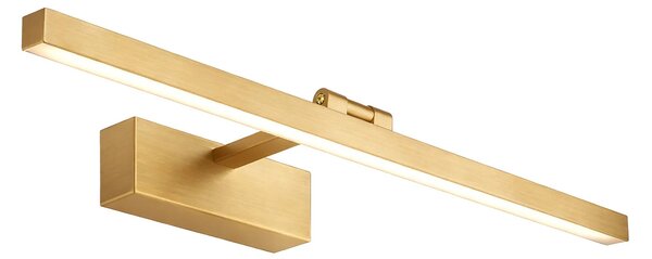 Επιτοίχο φωτιστικό μπάνιου LED APP1864-1W 60 cm BRUSH GOLD
