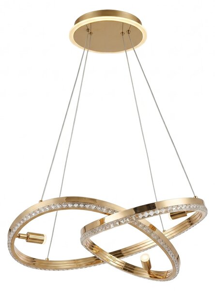 ΚΡΕΜΑΣΤΟ ΦΩΤΙΣΤΙΚΟ ΟΡΟΦΗΣ LED G158-CP GOLD