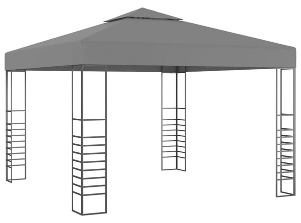 VidaXL Τέντα Εκδηλώσεων Κήπου Ανθρακί 3 x 3 μ