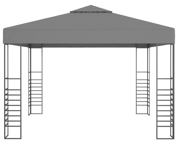 VidaXL Τέντα Εκδηλώσεων Κήπου Ανθρακί 3 x 3 μ
