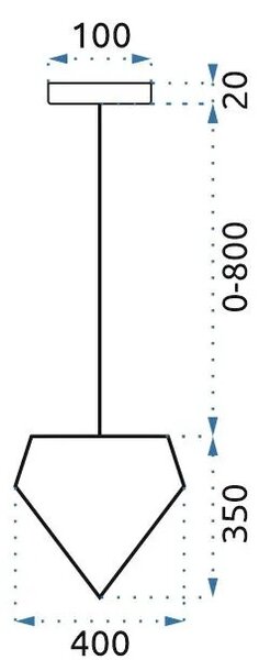 DIAMOND METAL METAL LOFT ΚΡΕΜΑΣΤΟ ΦΩΤΙΣΤΙΚΟ APP563-1CP Μαύρο