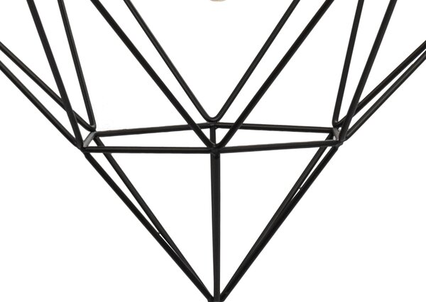 DIAMOND METAL METAL LOFT ΚΡΕΜΑΣΤΟ ΦΩΤΙΣΤΙΚΟ APP563-1CP Μαύρο
