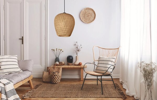 ΚΡΕΜΑΣΤΟ ΦΩΤΙΣΤΙΚΟ ΟΡΟΦΗΣ BOHO NATURAL APP885-1CP