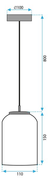 APP1169-1CP Κρεμαστό φωτιστικό