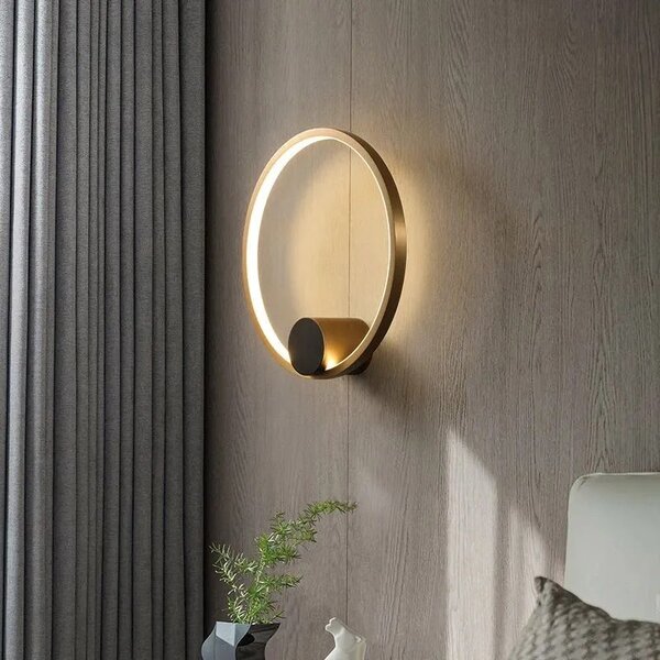 ΦΩΤΙΣΤΙΚΟ ΤΟΙΧΟΥ LED APP1388-CW OLD GOLD 40εκ