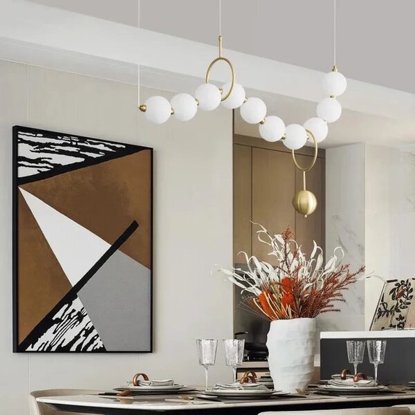 ΚΡΕΜΑΣΤΟ ΦΩΤΙΣΤΙΚΟ ΟΡΟΦΗΣ LED APP1444-10CP GOLD