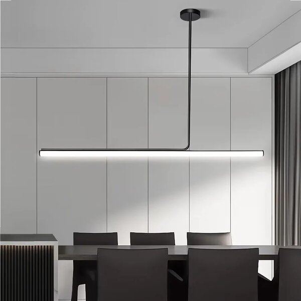 Κρεμαστό φωτιστικό LED APP1659-CP Black 120cm