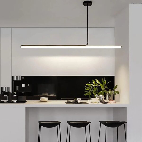 Κρεμαστό φωτιστικό LED APP1659-CP Black 120cm