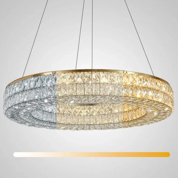 Κρεμαστό φωτιστικό LED APP1569-CP Gold 80cm
