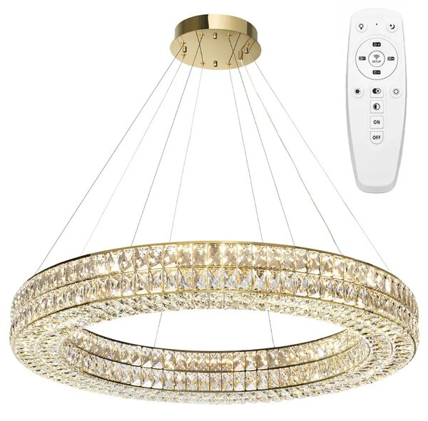 Κρεμαστό φωτιστικό LED APP1569-CP Gold 80cm