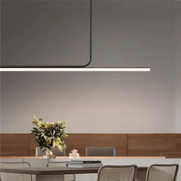 Κρεμαστό φωτιστικό LED APP1659-CP Black 120cm
