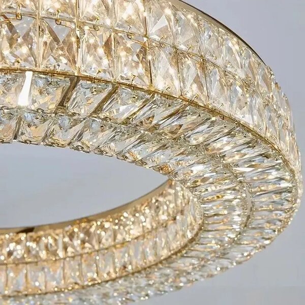 Κρεμαστό φωτιστικό LED APP1568-CP Gold 60cm
