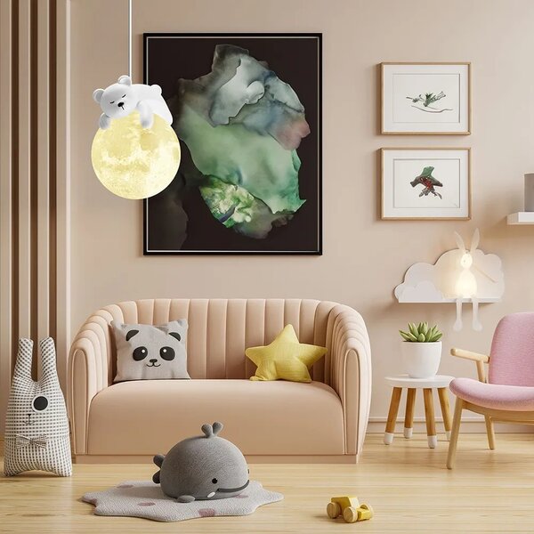 Κρεμαστό φωτιστικό WHITE BEAR APP1597-1CP