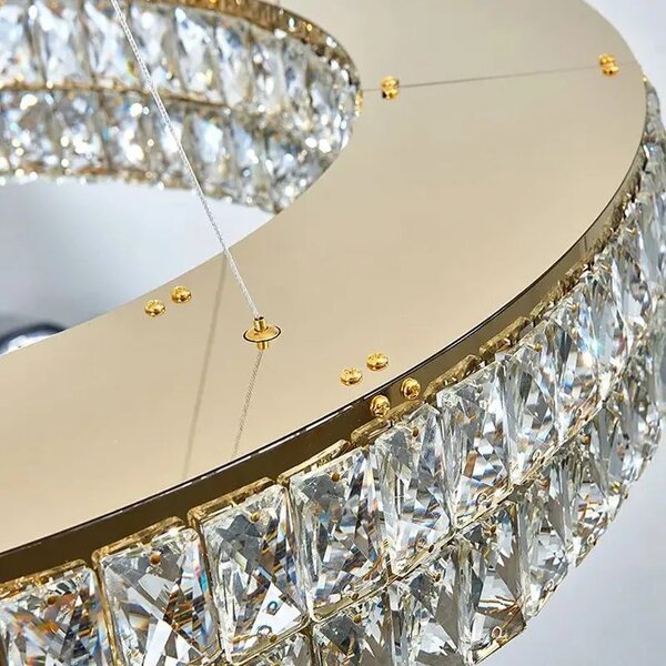 Κρεμαστό φωτιστικό LED APP1568-CP Gold 60cm