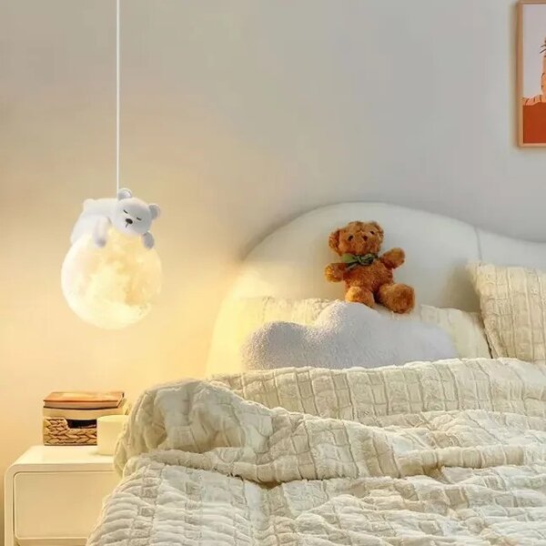 Κρεμαστό φωτιστικό WHITE BEAR APP1597-1CP