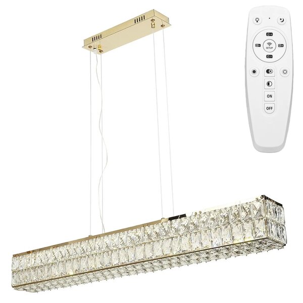 Κρεμαστό φωτιστικό LED APP1566-CP Gold